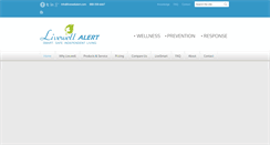 Desktop Screenshot of livewellalert.com